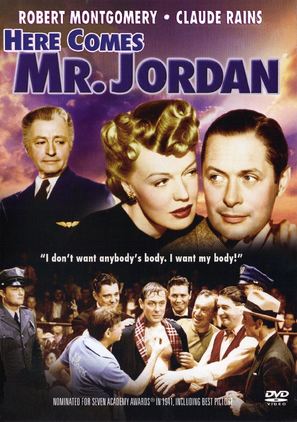 Here Comes Mr. Jordan - DVD movie cover (thumbnail)