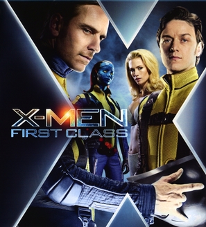 X-Men: First Class - Blu-Ray movie cover (thumbnail)