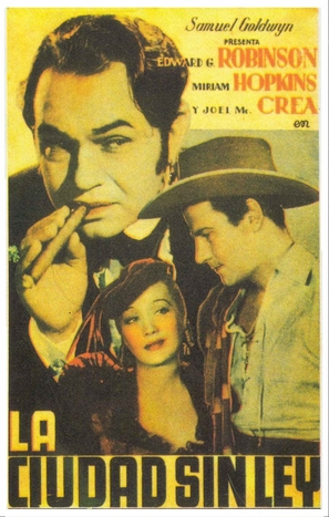 Barbary Coast - Spanish Movie Poster (thumbnail)