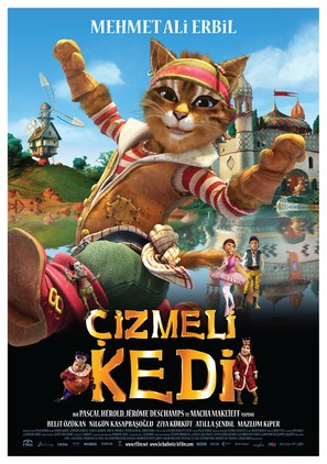 La v&eacute;ritable histoire du Chat Bott&eacute; - Turkish Movie Poster (thumbnail)