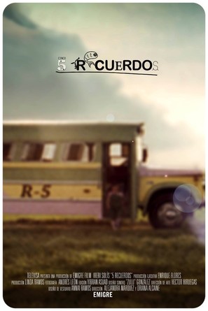 5 recuerdos - Mexican Movie Poster (thumbnail)