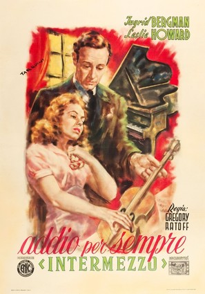 Intermezzo: A Love Story - Italian Movie Poster (thumbnail)