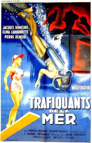 Les trafiquants de la mer - French Movie Poster (thumbnail)