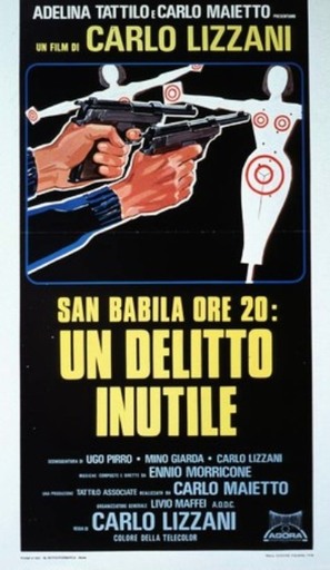 San Babila ore 20 un delitto inutile - Italian Movie Poster (thumbnail)