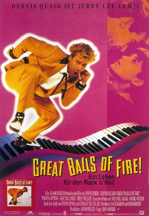 Great Balls Of Fire - German Movie Poster (thumbnail)