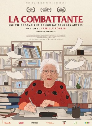 La combattante - French Movie Poster (thumbnail)