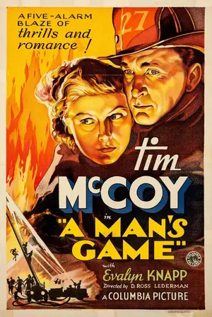 A Man's Game Poster