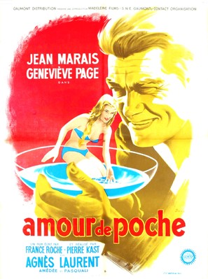 Un amour de poche - French Movie Poster (thumbnail)