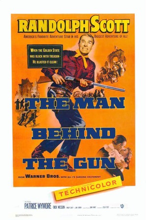 The Man Behind the Gun - Movie Poster (thumbnail)