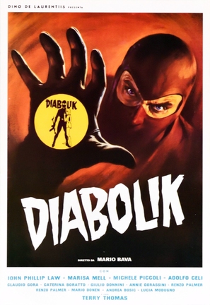 Diabolik - Italian Movie Poster (thumbnail)