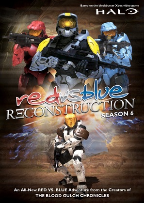 Red vs. Blue: Reconstruction - DVD movie cover (thumbnail)