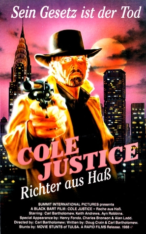 Cole Justice - German Movie Cover (thumbnail)