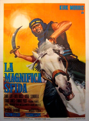 La magnifica sfida - Italian Movie Poster (thumbnail)