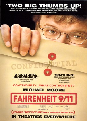 Fahrenheit 9/11 - Movie Poster (thumbnail)