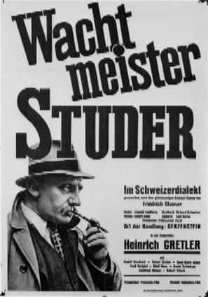 Wachtmeister Studer - Swiss Movie Poster (thumbnail)