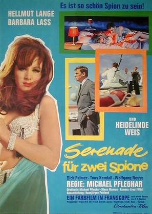 Serenade f&uuml;r zwei Spione - German Movie Poster (thumbnail)