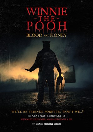 Winnie-The-Pooh: Blood and Honey - Dutch Movie Poster (thumbnail)