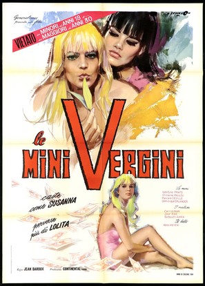 Salut les copines - Italian Movie Poster (thumbnail)