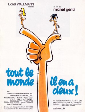 Tout le monde il en a deux - French Movie Poster (thumbnail)