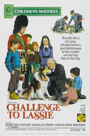 Challenge to Lassie - Re-release movie poster (thumbnail)