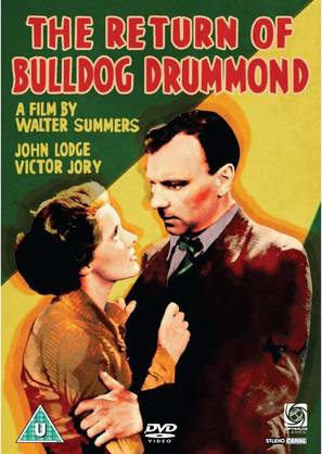 The Return of Bulldog Drummond - British DVD movie cover (thumbnail)