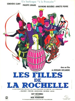 Les filles de La Rochelle - French Movie Poster (thumbnail)