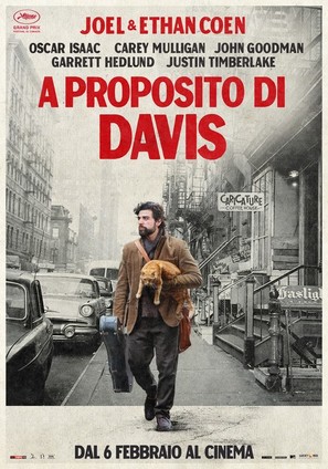 Inside Llewyn Davis - Italian Movie Poster (thumbnail)