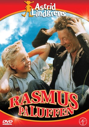 Rasmus p&aring; luffen - Swedish DVD movie cover (thumbnail)
