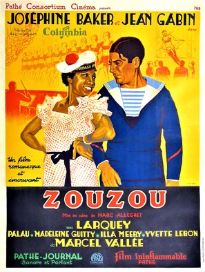 Zouzou - French Movie Poster (thumbnail)