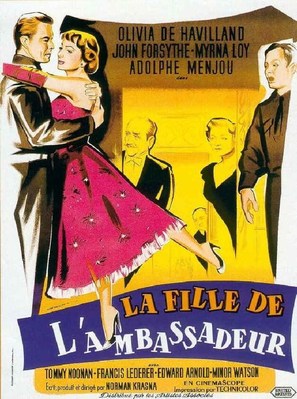 The Ambassador&#039;s Daughter - French Movie Poster (thumbnail)