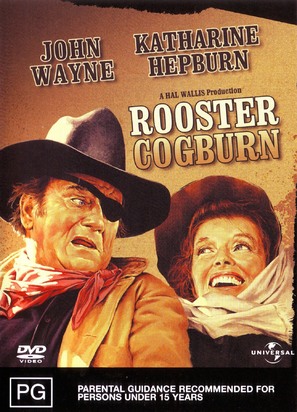 Rooster Cogburn - Australian DVD movie cover (thumbnail)
