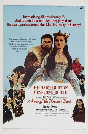 Anne of the Thousand Days - Movie Poster (thumbnail)