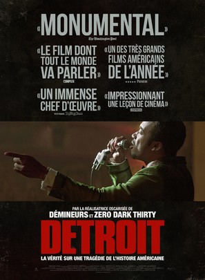 Detroit - French Movie Poster (thumbnail)