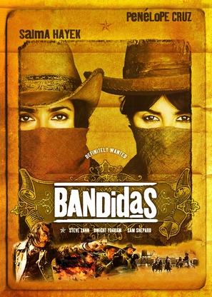 Bandidas - DVD movie cover (thumbnail)