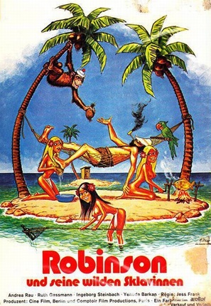 Robinson und seine wilden Sklavinnen - German Movie Poster (thumbnail)