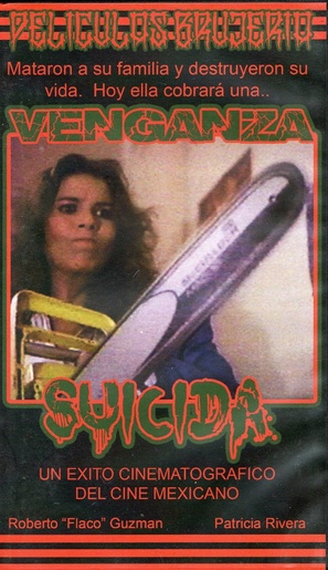 Venganza suicida - Mexican VHS movie cover (thumbnail)