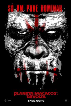 Dawn of the Planet of the Apes - Portuguese Movie Poster (thumbnail)