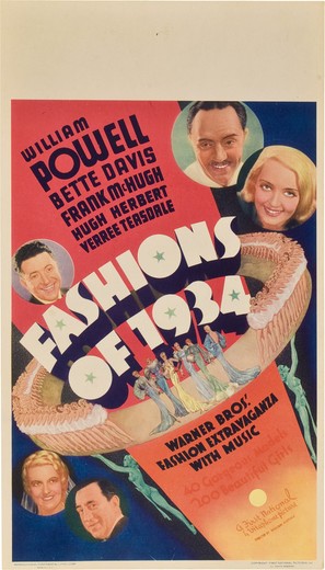Fashions of 1934 - Movie Poster (thumbnail)