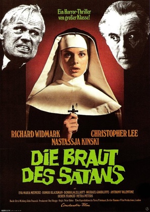 To the Devil a Daughter - German Movie Poster (thumbnail)