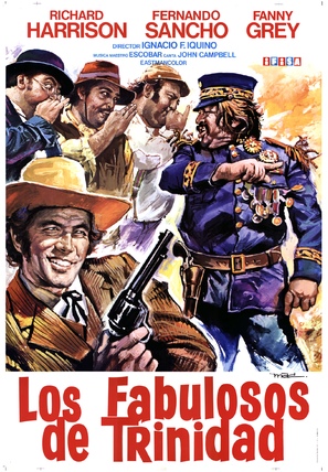 Los fabulosos de Trinidad - Spanish Movie Poster (thumbnail)