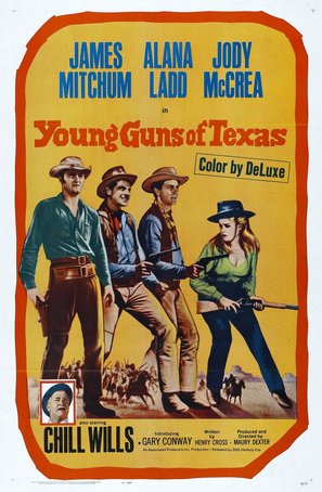 Young Guns of Texas - Movie Poster (thumbnail)