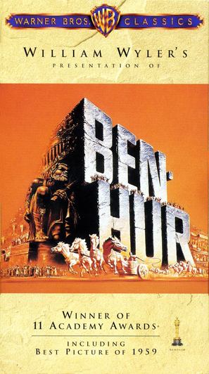 Ben-Hur - VHS movie cover (thumbnail)