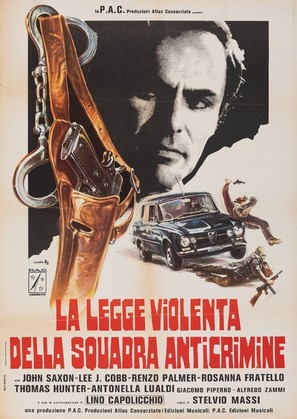 La legge violenta della squadra anticrimine - Italian Movie Poster (thumbnail)