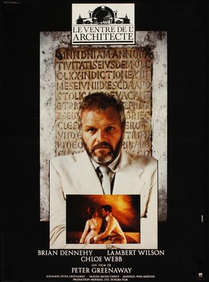 The Belly of an Architect - French Movie Poster (thumbnail)