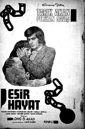 Esir hayat - Turkish Movie Poster (thumbnail)