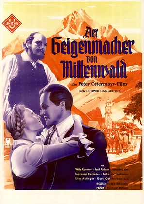 Der Geigenmacher von Mittenwald - German Movie Poster (thumbnail)