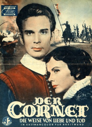 Cornet - Die Weise von Liebe und Tod, Der - German Movie Poster (thumbnail)