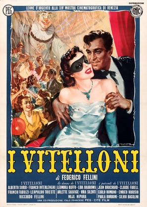 I vitelloni - Italian Movie Poster (thumbnail)