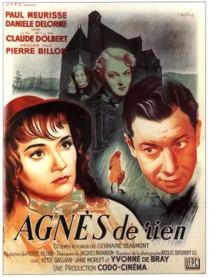 Agn&egrave;s de rien - French Movie Poster (thumbnail)