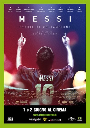 Messi - Italian Movie Poster (thumbnail)